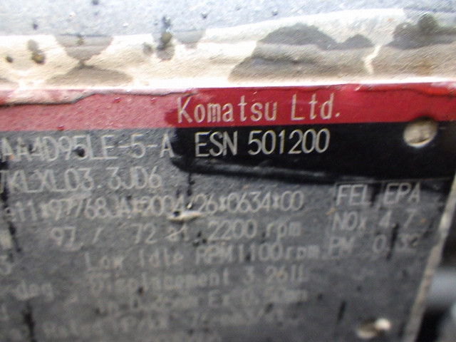 KOMATSU　/　PC03-1